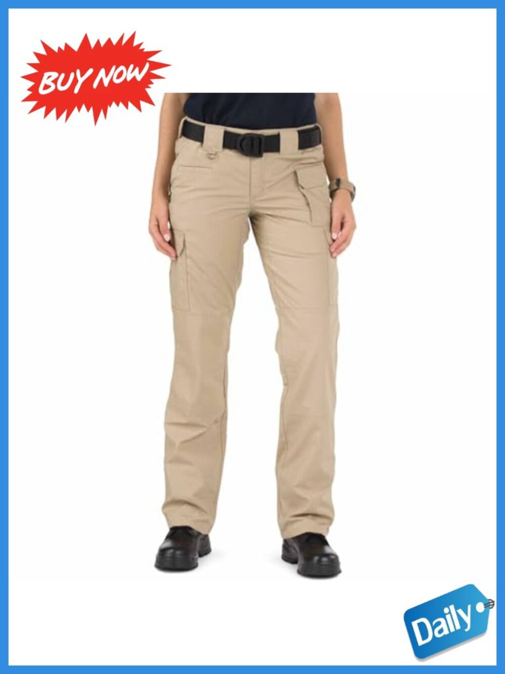 Womens Tactical Cargo Work Pants Ripstop Lightweight Durable Utility Duty